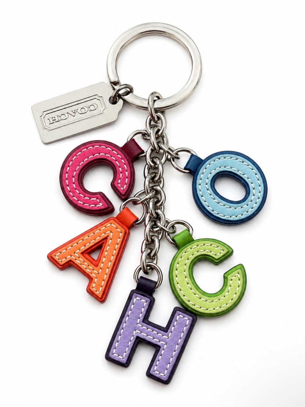 Coach  Cascading Bag Charm-EUC